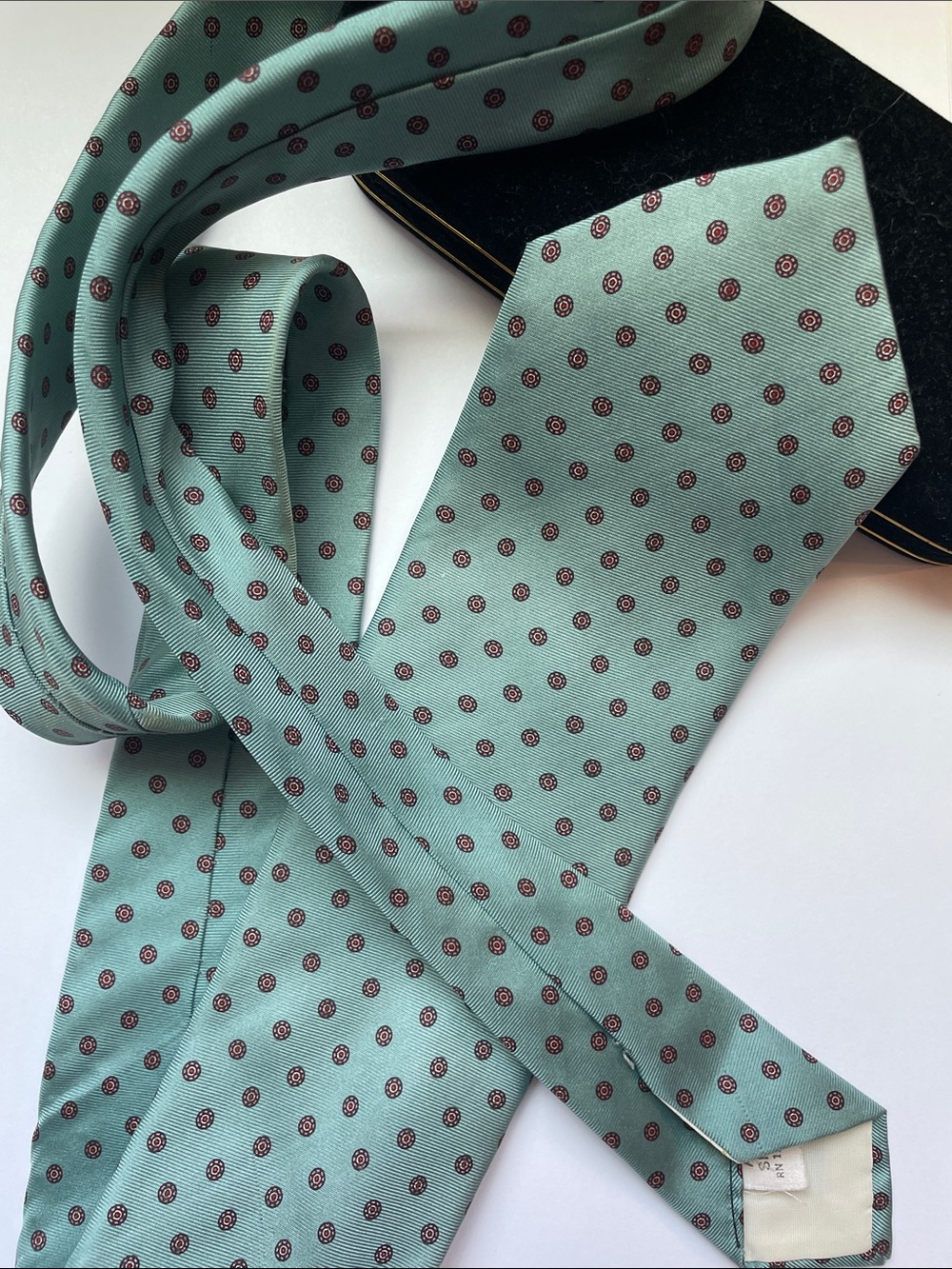 VTG ROBERT STEWART SILK TIE - Picture 3 of 5